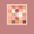 Waterproof 25 Colors High Pigmented Cosmetics Matte Plastic Eyeshadow Glitter Palette Original Custom Eyeshadow Palette