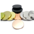 White Candle Lid pink Candle Glass Jar Glass Lid Custom Candle Lids