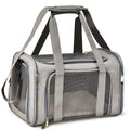 Foldable Soft Sided Mesh Outdoor Pet Carrying Dog Carrier for Dogs Travel Bag