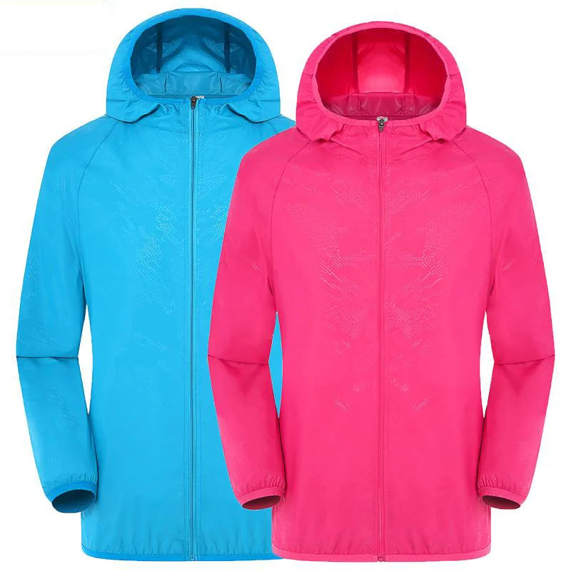 OEM Factory Windbroker Women's Outdoor Quick-dry Thin Hooded Windbreaker Jackets Sun Protection Jacket