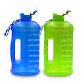 Madou 128oz Large Capacity Leakproof Sports Water Bottle with Motivational Time Marker Direct Drinking Customized Logo for Gym