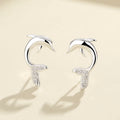 Hengdian Jewelry for Ladies Perfect Choice Wholesale S925 Penguin Pattern Earrings