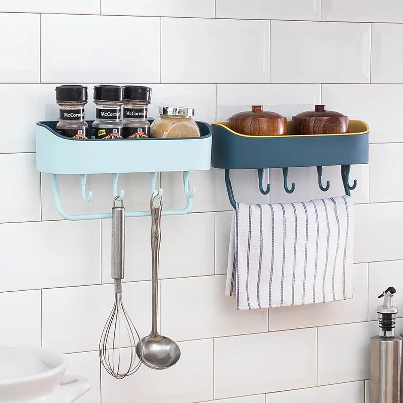 Plastic Storage Dry Rack for Dish Soap Tow Sink Caddy Corner Organizer