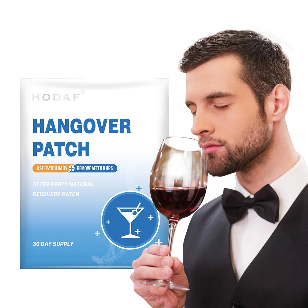 Long Lasting Natural Formula Party Recovery Patch Custom Packing Hangover Plus Topical Patch