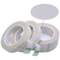 Professional Glass Cloth Heat-Resistant Electrical Tape 260C White Fiberglass High Temperature 19mm Silicone Adhesive Warning