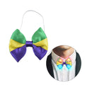 Wholesale Factory Custom Led Light up Mardi Gras Butterfly Bow Tie Glow in the Dark Cosplay Party Suppliers