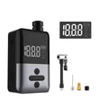Mini Rechargeable Smart Automatic Bicycle Tire Inflator Electric Bike Tyre Pump with Wireless Air Pump Plastic Material