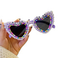 Bride to Be Heart-shaped Fashion Sun Glasses Pearl Goggle Romantic Women Bridesmaid Bride Wedding Party Photo Eyeglasses Tools