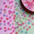 Simulated Cartoon Star Gummy Candy Gradient Resin Accessories Candy Nail Art DIY Decorations 3D Nail Charms