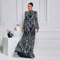 Hand-stitched pink Abaya With Diamond  Islamic Clothing Dress Kaftan Abaya