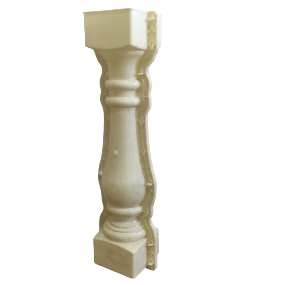 81.5cm Precast  Plastic Decorative Round Shape  Concrete Baluster Mold for Sale