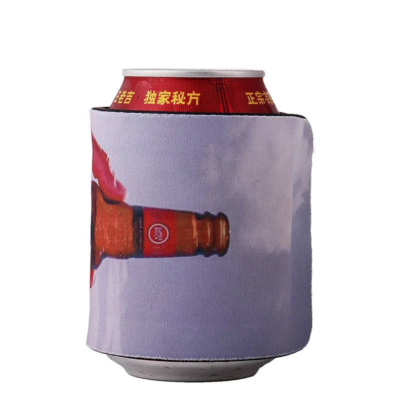 Wholesale Blank Sublimation Neoprene Slap Wrap Can Cooler Cover