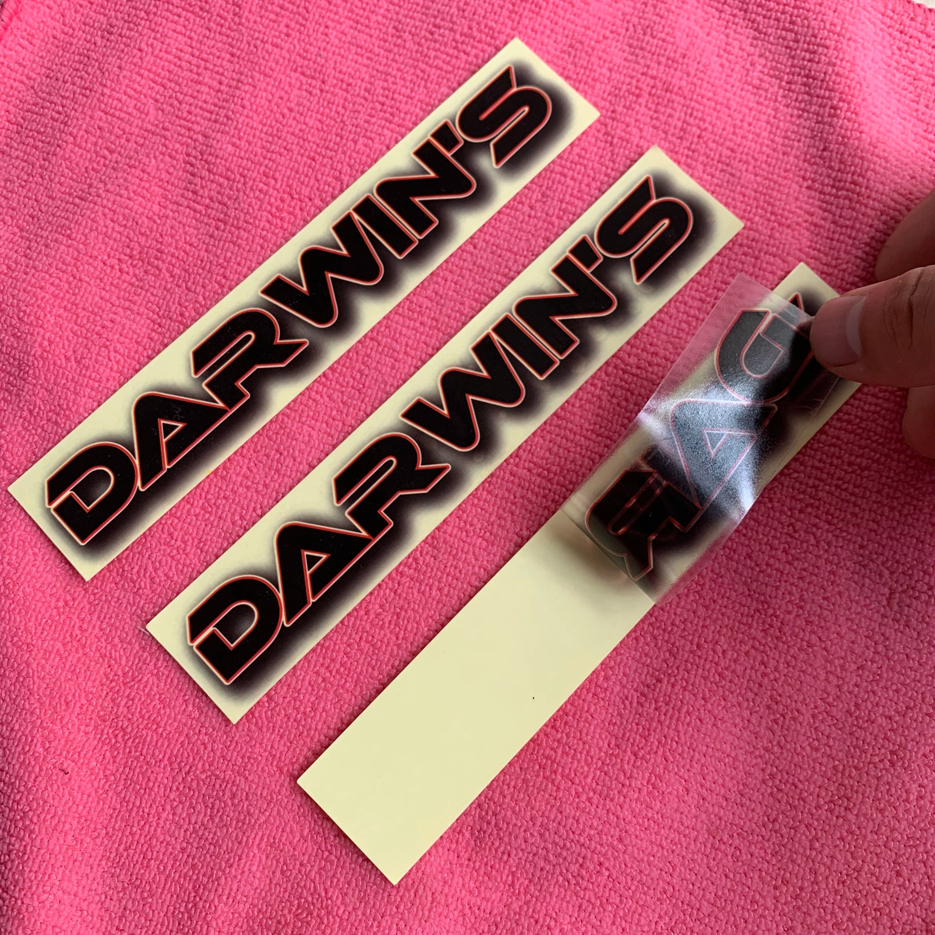UV protection Transparent Vinyl Stickerclear Printing PVC Sticker