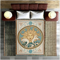 Low MOQ Custom Tapestry Throw Blanket Hot Sale Woven Tapestry Blanket Camping Picnic Blanket