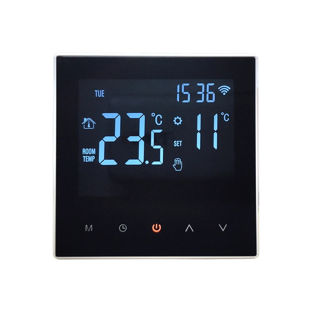 ME88 Electrical Wireless Thermostat Touch Screen Temperature Controller With Smart HomeProgrammable Electric Underfloor Heating