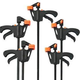 Quick Ratchet Release Speed Squeeze WoodWorking F Bar Clamp for DIY Carpentry Hand Tool