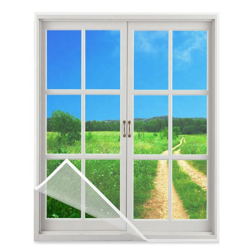 Self Adhesive Mosquito Net Window Screen Fiberglass Fly Window Mesh Anti Bug Screening Wholesale Customized Insect Netting