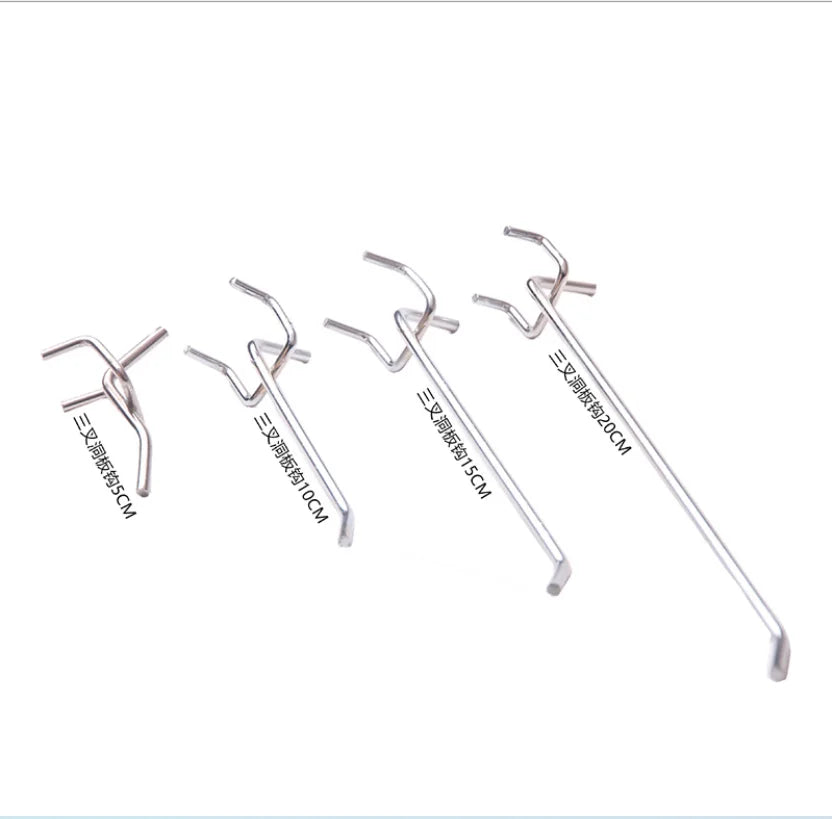 Customized Professional Metal Steel Plastic Retail Display Hooks Hanger Metal Slatwall Hook Supplier Cardboard Waterfall Hook
