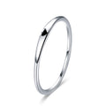 Hot Sale 925 Sterling Silver Simple Carve Heart Wedding Band Stackable Promise Ring for Her Size 5-10 SCR468