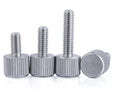 M3 M4 Metric Stainless Steel Small Flat Round Knurled Hand Knob Thumb Screws