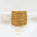 Wholesale Stainless Steel 0.6*2.5*6.5mm Long Flat Chains for DIY Jewelry Making Necklace Bracelet Accessories Findings
