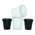 Cosmetic Packaging 100ml 200ml PP Plastic Material Skin Care Ice Cream Body Lotion Jar for Body Butter Container