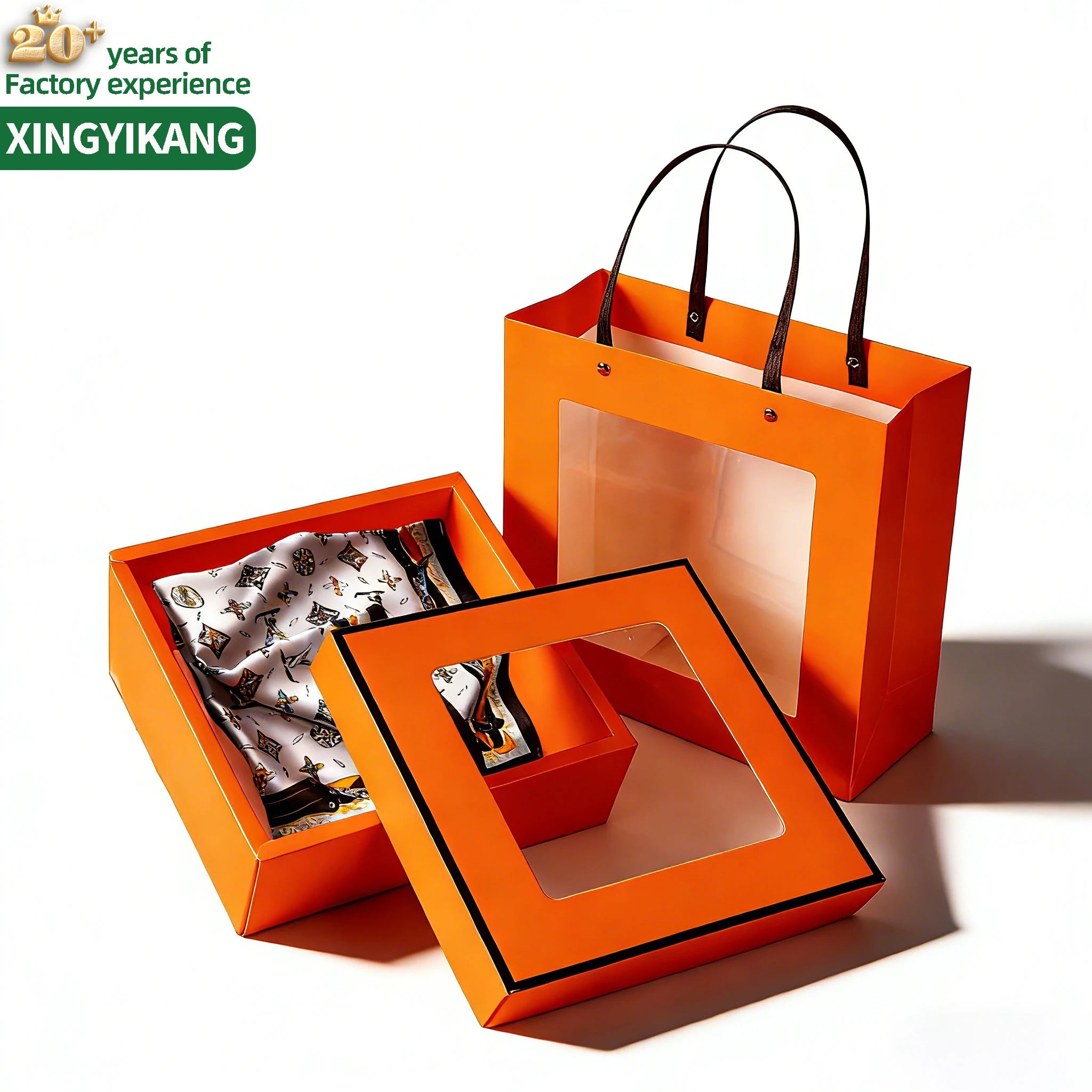 Custom Scarf Scarves Shawl Hijab Set Gift Box Personalised Pour Blank Chiffon Hijab Cardboard Packaging Box