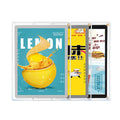 Real Estate Sign Double Sided Hanging Ad Product Crystal Led Display Board Window Display Crystal Light Box