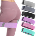 Hip Resistance Loop Band Booty Exercise Elastic Polyester Fabric Resistance Bands Non Slip Durable & Eco-Friendly Yoga Fitness