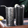 Double Wall Titanium Beer Mugs 380ML Insulation Drinkware Outdoor Camping Hiking Coffee Cups Ultralight Travel Mug