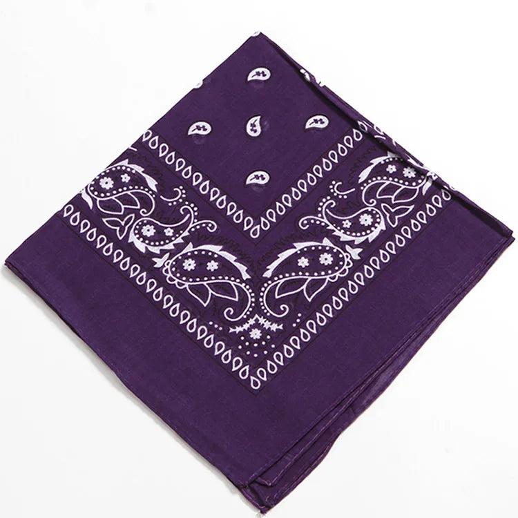 Bandanas for Women Girls Paisley Pattern for Men Boy Face Mask Square Scarf Headwear Party Outdoor Scarf Headband Handkerchiefs