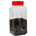 32oz Square PET Plastic Spice Jars Empty Spice Bottles with Shaker Lid for Storing Pepper Seasoning Food