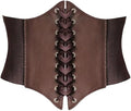 Hot Sale 2025 Vintage Waist Slimming Belts Elastic Wide Women PU Leather Corset Waist Belts for Wear Out