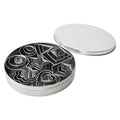 HelloWorld Stainless Steel Mini Cookie Cutter Set 24Pcs Biscuit Cookie Mold Party Pastry Cutters Mold Baking Tools