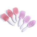 Portable Home Hair Smoothing Comb Set Women's Special Meridian Air Cushion Rib Comb Plastic Bamboo Common Combs for Detangling