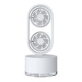 2026 Rechargeable Double-Ended Spray Fan Moist 280ML Fan Room Portable Mini Air Cooler Fan for Summer