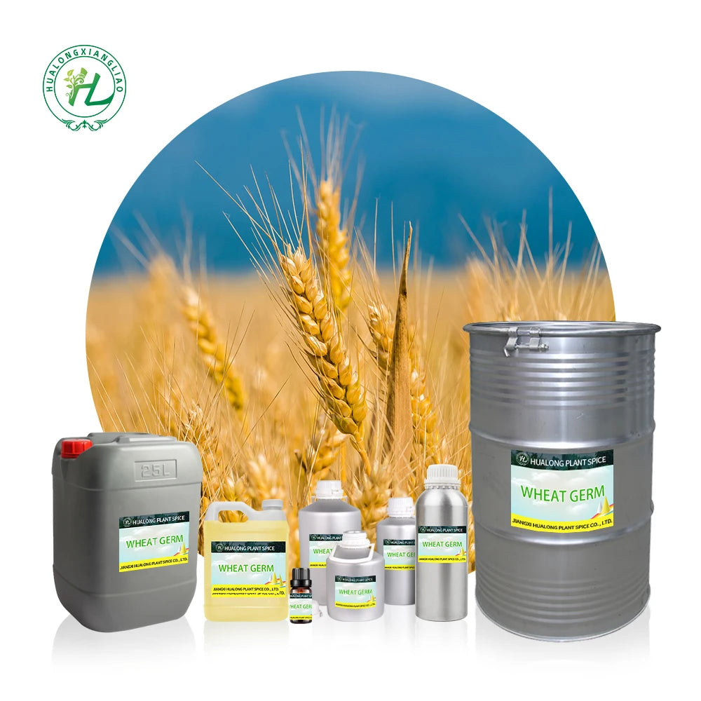 BULK Natural Wheat Germ Body Oils Producer  Wholesale Wheatgerm Oil 100% Pure for Aromatherapy  | Virgin Cold Pressed