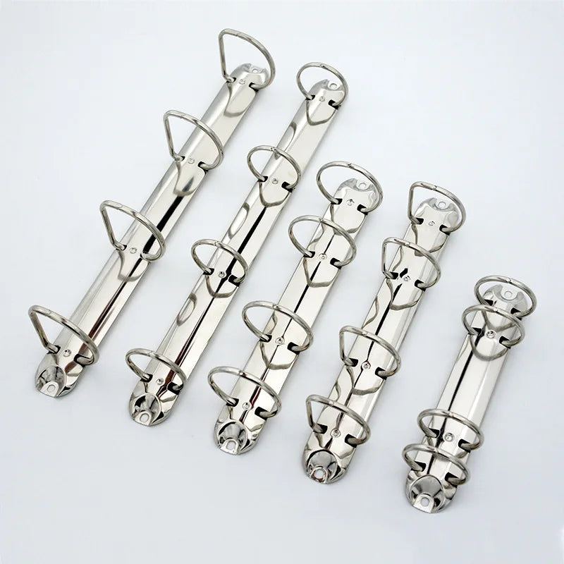 Wholesale D-clamp Loose Leaf Rings 3 Rings 28cm Length Metal File Folder Clip Binder Clips for Budget Binder