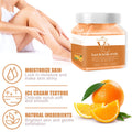 Wholesale Whitening Body Scrub Private Label Skin Moisturizing Exfoliating Vitamin C Orange Body Scrub