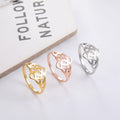 Vintage Celtics Knot Rings Women Stainless Steel Wedding Triquetra Ring Jewelry Valentines Gift for Lover Wholesale