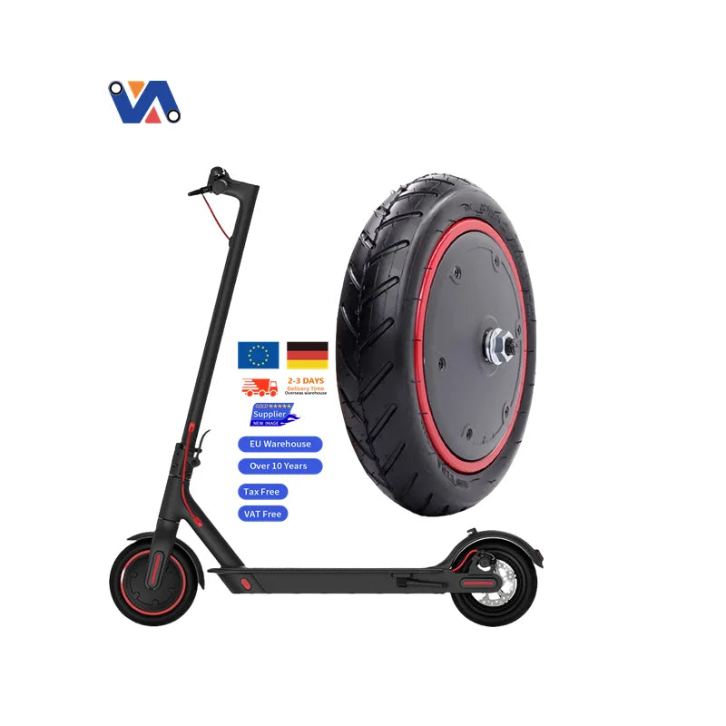 New Image 350W Engine Hub Motor for M365 Pro 2 Electric Scooter 8.5 Inch Replacement Tire Wheel for Xiaomi Mijia M365 Moteur