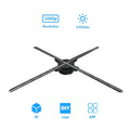 Synced Hologram Fan Splicing 65cm 3D Fan Advertising 3D Projector Hologram 3D Holographic Display