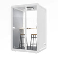 Two seater phone booth soundproof work Booth for team easy installation soundproof booth portable with CE ROSH