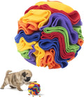 Interactive Cotton Sniffing Ball Dog Toy for Puppies Washable Food Mat for Outdoor Training for Dogs Chew Toy
