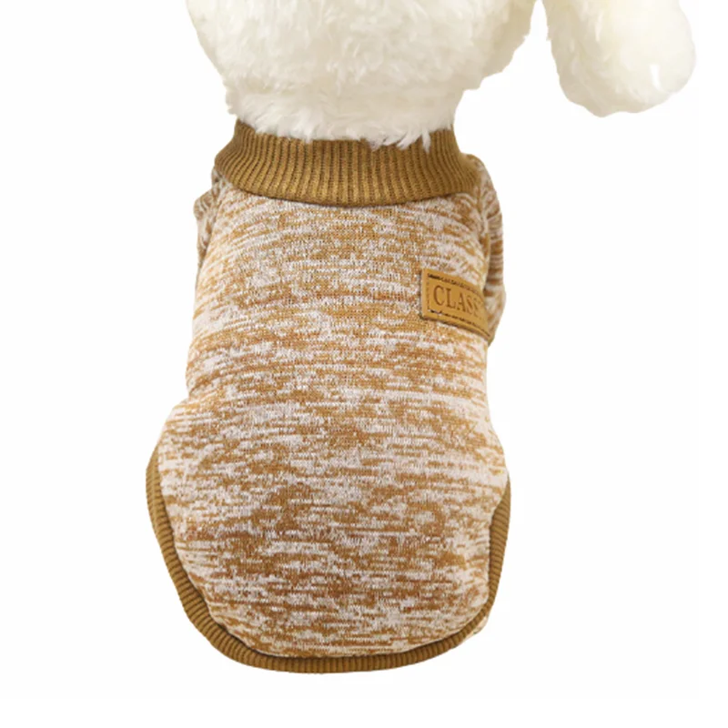 Factory Direct Wholesale Sweater Winter Pet Clothes Dog Outfit Soft Cat Sweater Dog Sweatshirt for Small Dog Puppy Kitten Cat