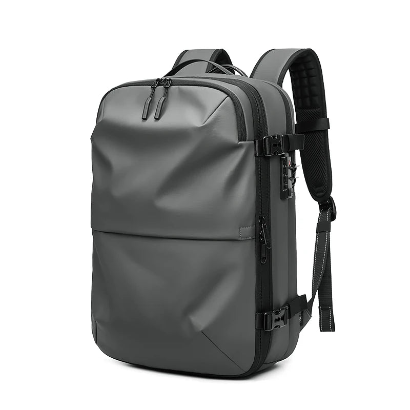 Hot Selling Casual Sports Backpack Air Vacuum System Large Volume Anti-Theft Feature Popular for Travel Compression Backpack