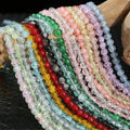 JC Crystal Direct Sell Cheaper 8mm 10mm Burst Loose Bead Transparent Crack Colored Glass Bead