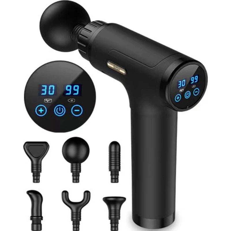Massage Gun Deep Tissue Vibration Body Percussion Muscle Mini Booster Portable Best Budget Fascial Gun Massager