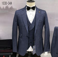 S6037F 2026 Drop Shipping High-quality Custom New Casual Plus Size Wedding Suits for Men Groom Wear