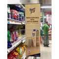 HOOKEI Shelf Dangler Printed From Template WOB2/2 Model White Aluminium